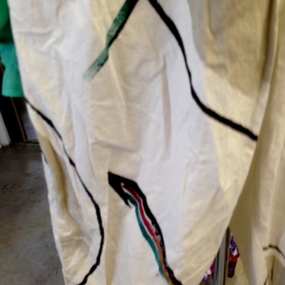 SOLD Abstract Art Romper Jumpsuit Small - Picture 4 of 6